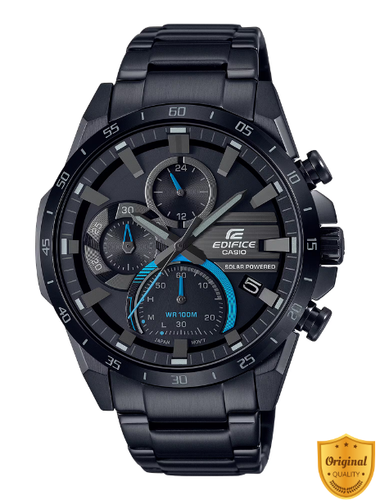 EDX8547-BS62 Black Horizon Solar – Premium Solar-Powered Hybrid Sports Watch