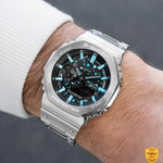 MTX9147-SF82 Arctic Nebula Steel Watch
