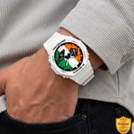 TRC5821-EM22  Emerald Horizon Elite – Premium Analog-Digital Sports Watch