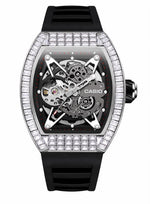 AUREX G-1000M-SKELETON AUTOMATIC SILVER WATCH