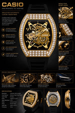 G-1000M-AUREX AUTOMATIC GOLDEN WATCH