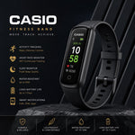 G-58 Advanced Smart Display  Fitness  Band  Black